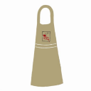 Tablier POMMARD M'A TUER Beige