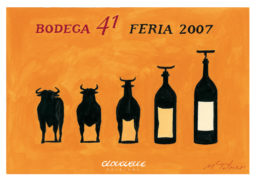 Affiche Bodega 41 Feria 2007