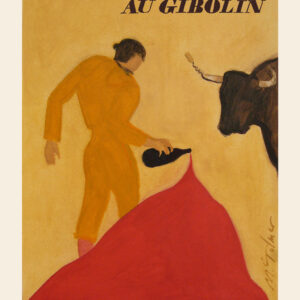 Affiche Beaujolais 2012 le Gibolin