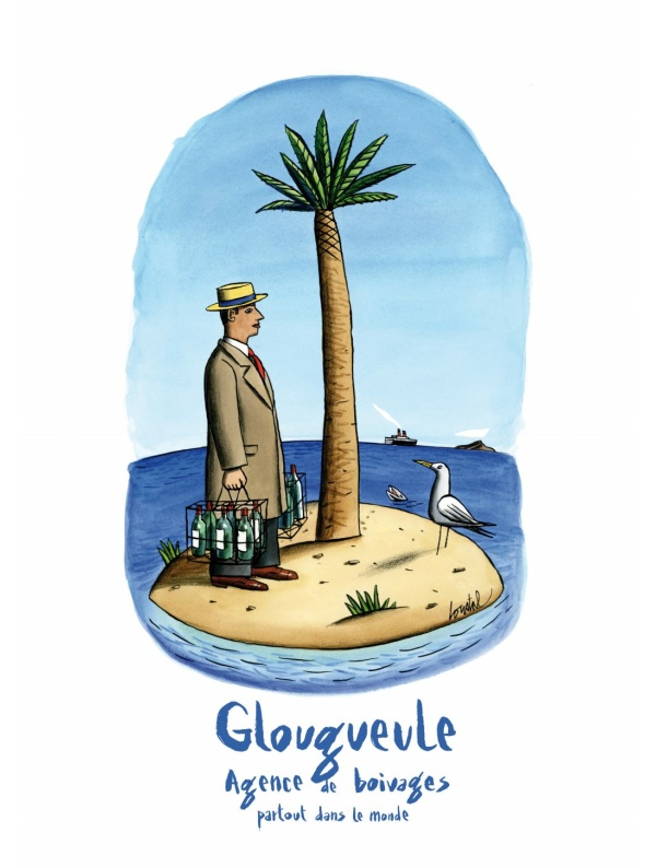 Affiche Agence de boivages Jacques de Loustal