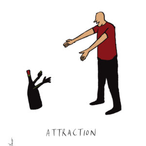 Affichette Attraction