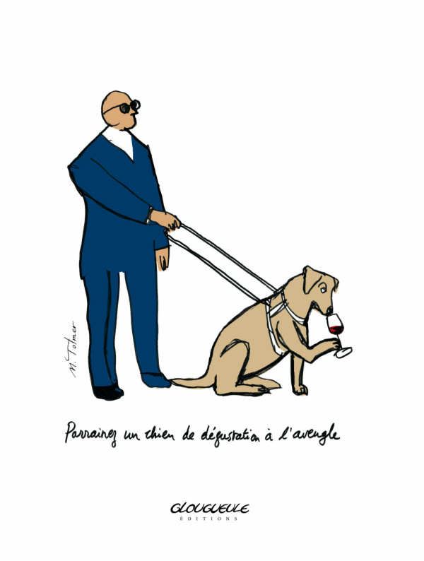 Affiche Chien de dégustation à l’aveugle