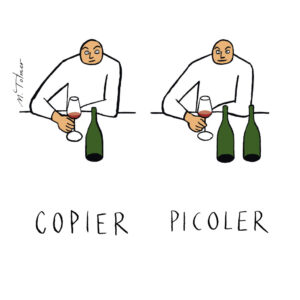 Affichette Copier-picoler