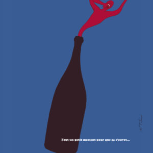 Affichette Faut un petit moment pour que ça s’ouvre