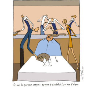 Affichette Mimi, Fifi & Glouglou-Poireaux-crayon