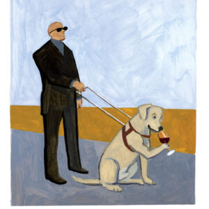 Affiche Chien d’aveugle