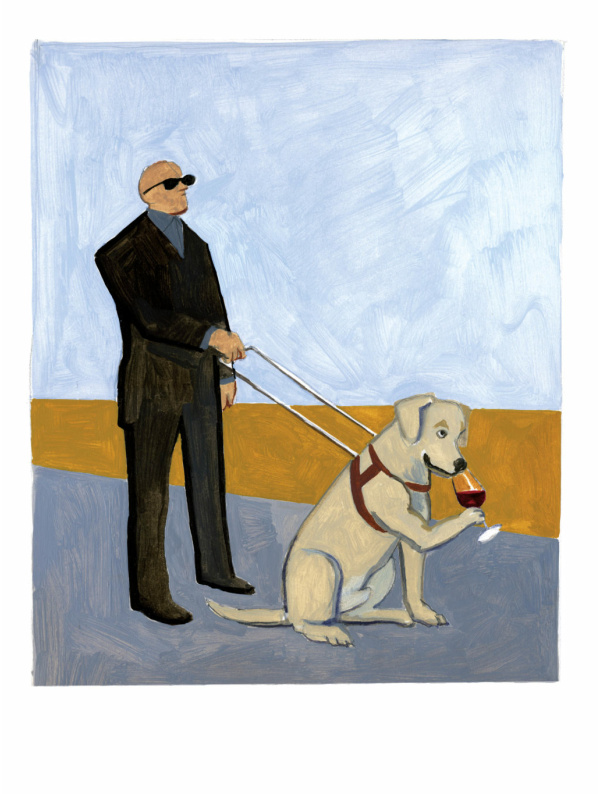 Affiche Chien d’aveugle