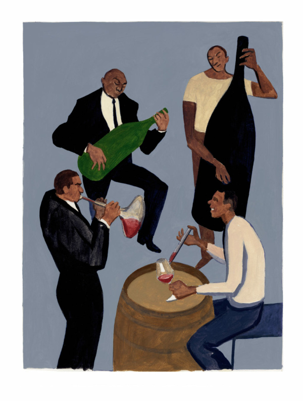 Affiche Jazz et jaja-Quartet 60×80