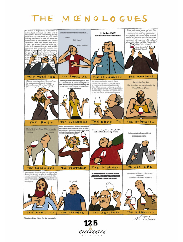 Affiche Mœnologues