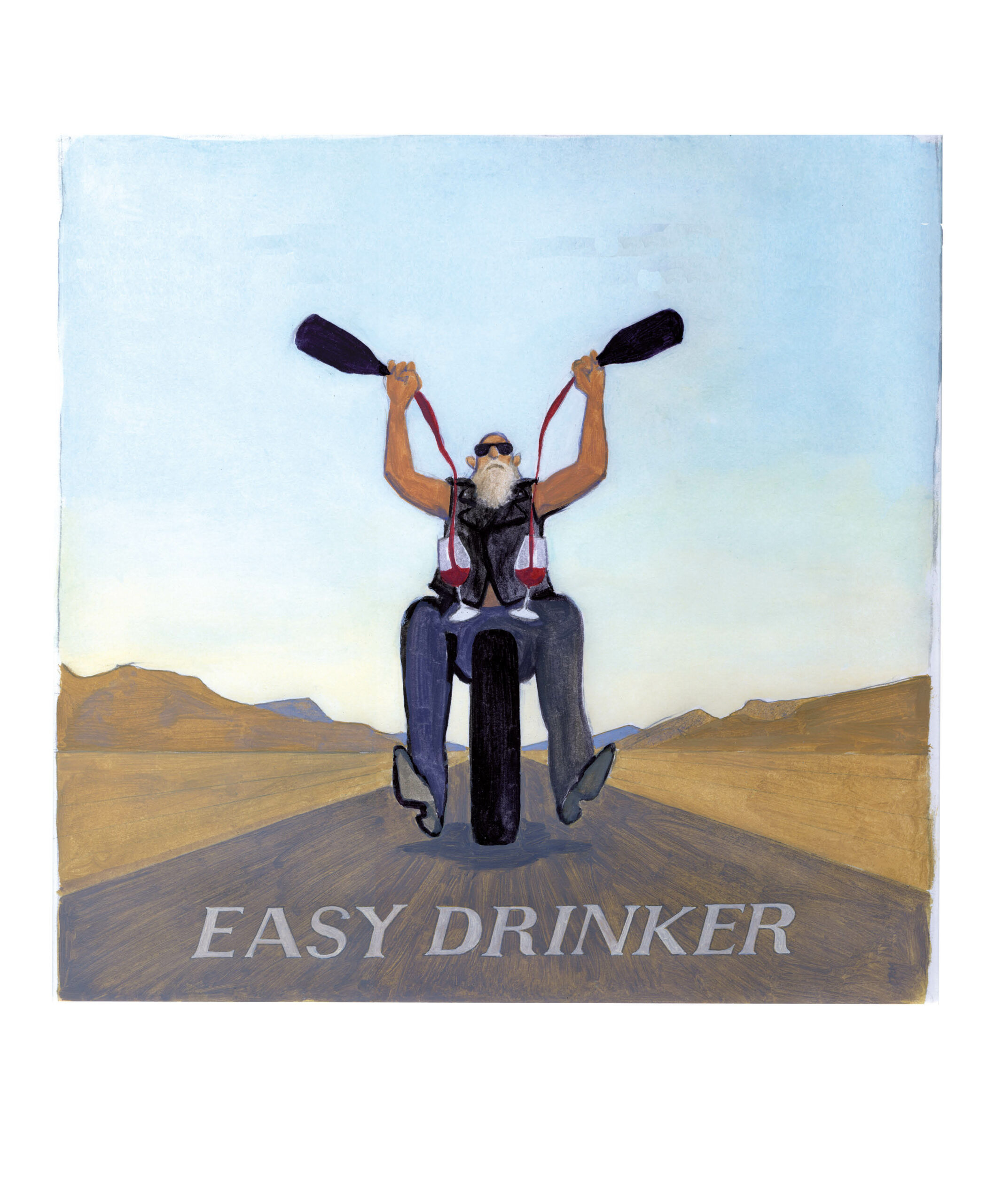 Affiche Easy Drinker
