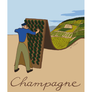 Affiche Champagne