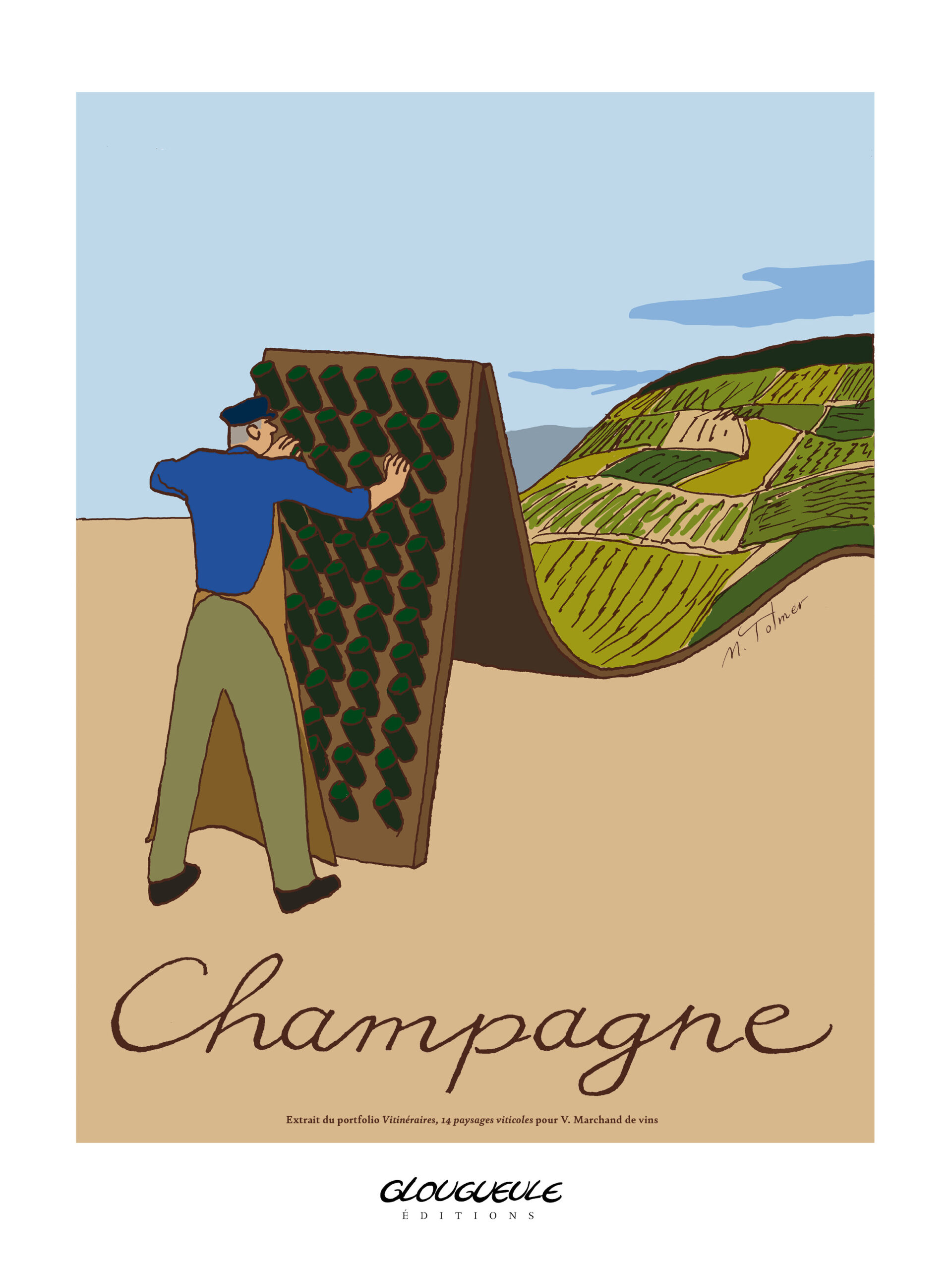 Affiche Champagne
