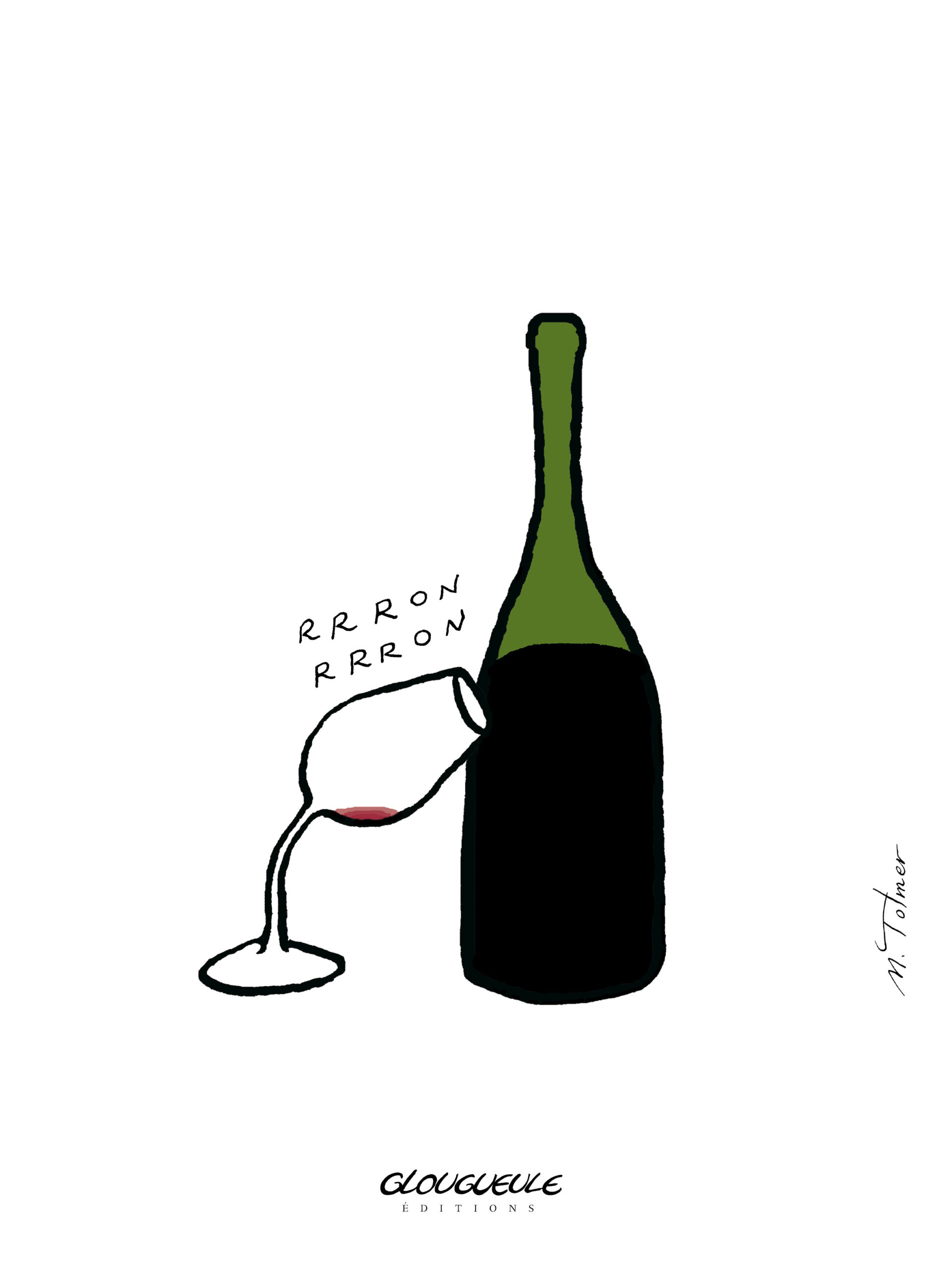 Affiche Le verre a soif